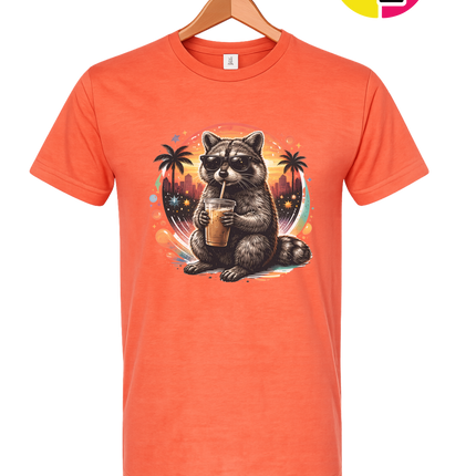 Raccoon Cool Summer Tee