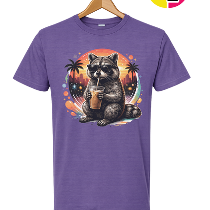 Raccoon Cool Summer Tee