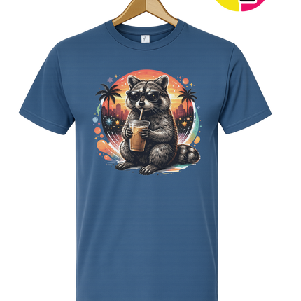 Raccoon Cool Summer Tee