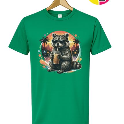 Raccoon Cool Summer Tee