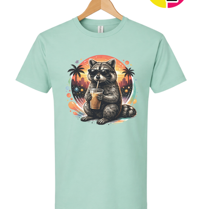 Raccoon Cool Summer Tee