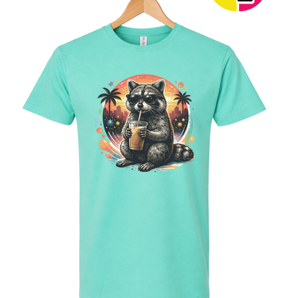 Raccoon Cool Summer Tee
