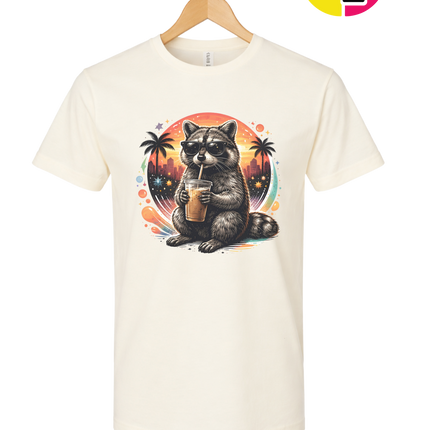 Raccoon Cool Summer Tee