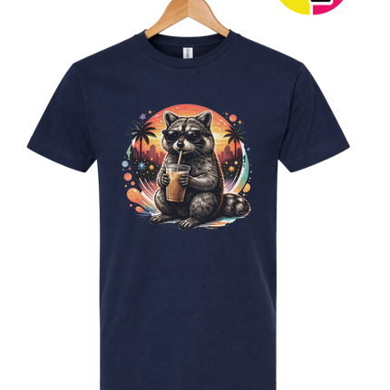 Raccoon Cool Summer Tee