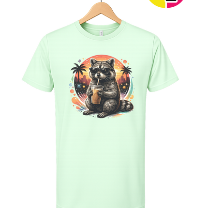 Raccoon Cool Summer Tee