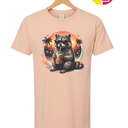 Raccoon Cool Summer Tee