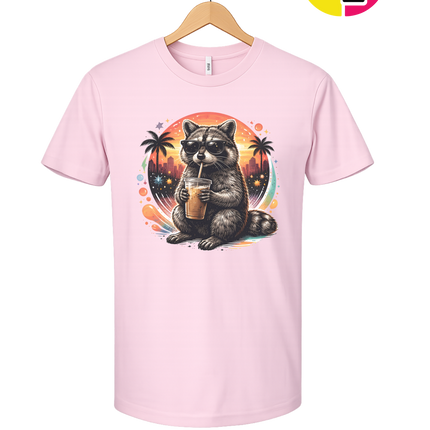 Raccoon Cool Summer Tee