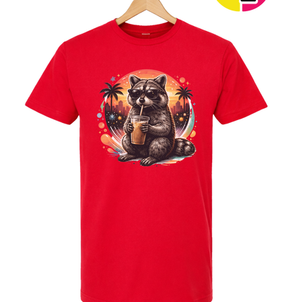 Raccoon Cool Summer Tee