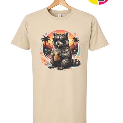 Raccoon Cool Summer Tee