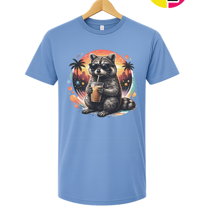 Raccoon Cool Summer Tee