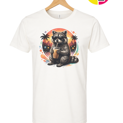 Raccoon Cool Summer Tee