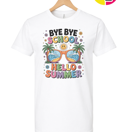 Bye Bye School Tee