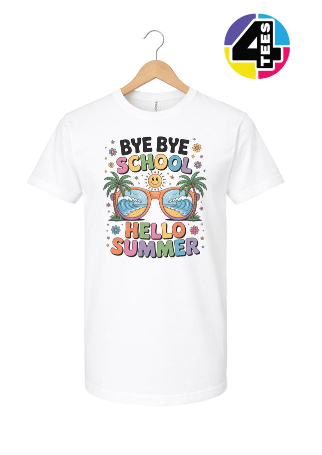 Bye Bye School Tee