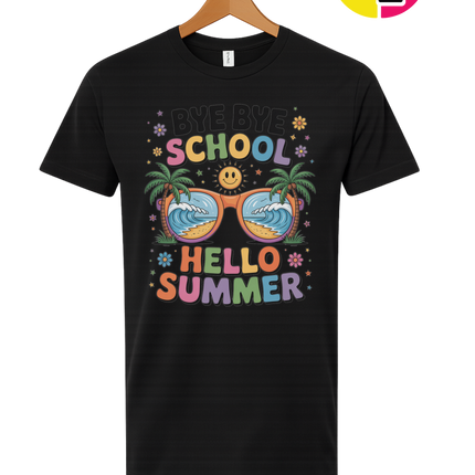 Bye Bye School Tee