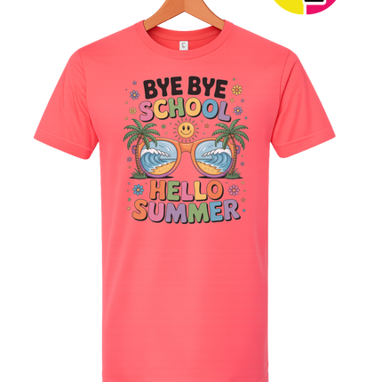 Bye Bye School Tee
