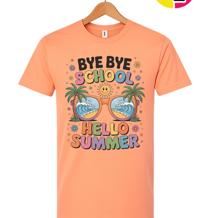 Bye Bye School Tee