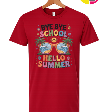 Bye Bye School Tee