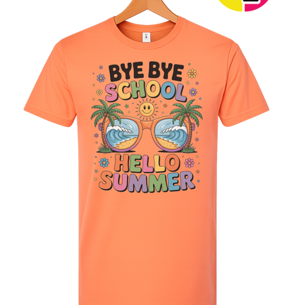 Bye Bye School Tee