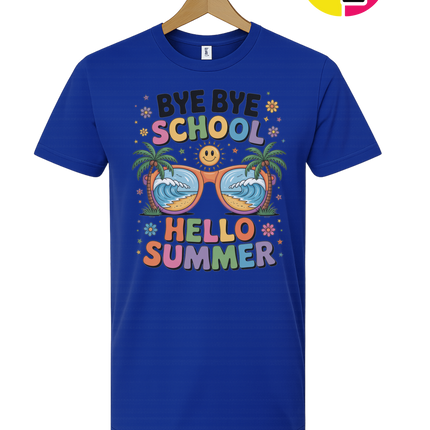 Bye Bye School Tee