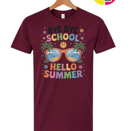 Bye Bye School Tee