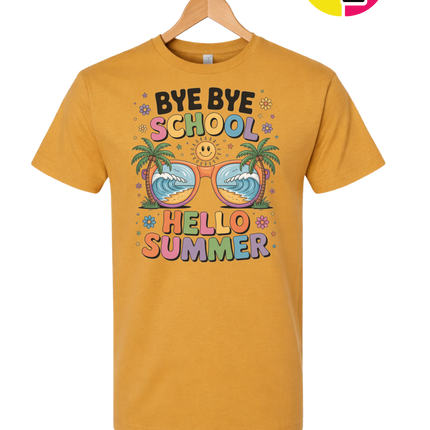 Bye Bye School Tee