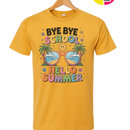 Bye Bye School Tee