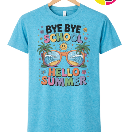 Bye Bye School Tee