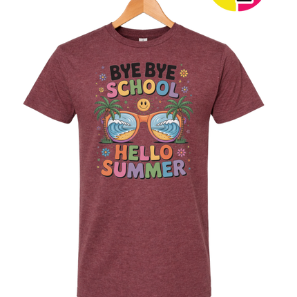 Bye Bye School Tee