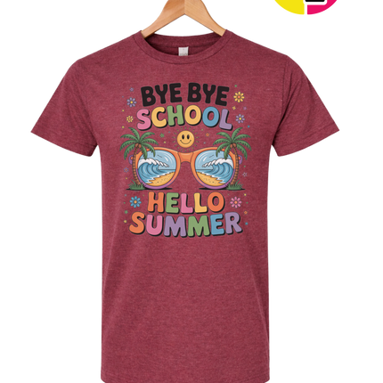 Bye Bye School Tee