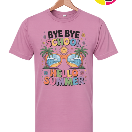 Bye Bye School Tee