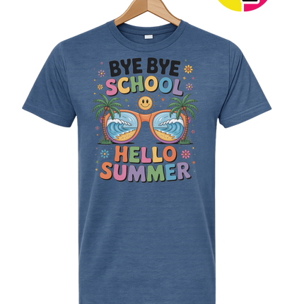Bye Bye School Tee