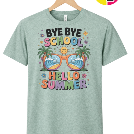 Bye Bye School Tee