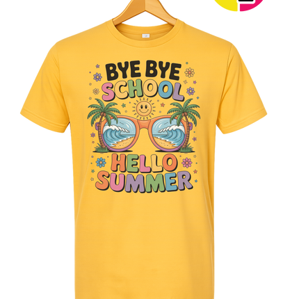 Bye Bye School Tee