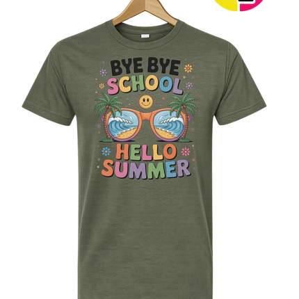 Bye Bye School Tee