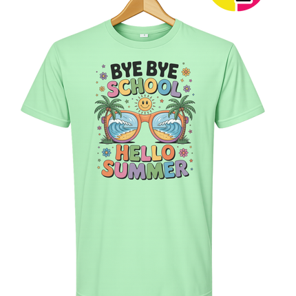 Bye Bye School Tee