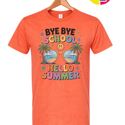 Bye Bye School Tee
