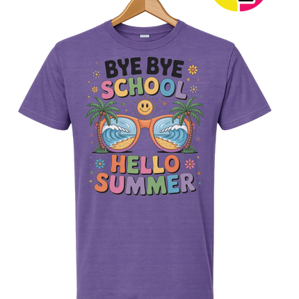 Bye Bye School Tee