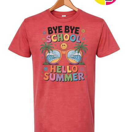 Bye Bye School Tee