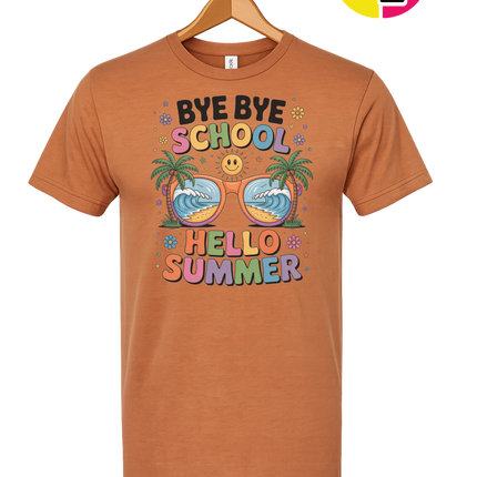 Bye Bye School Tee