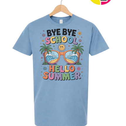Bye Bye School Tee