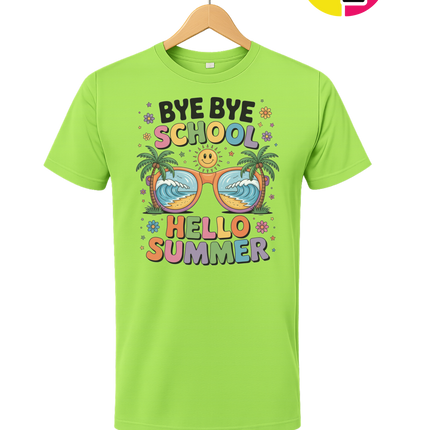 Bye Bye School Tee