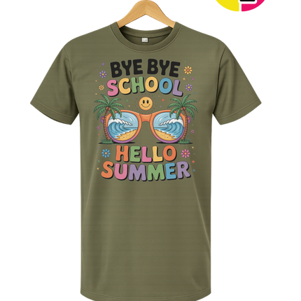 Bye Bye School Tee