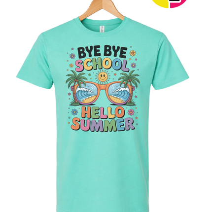 Bye Bye School Tee