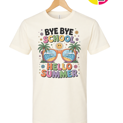 Bye Bye School Tee
