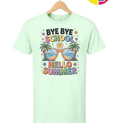 Bye Bye School Tee