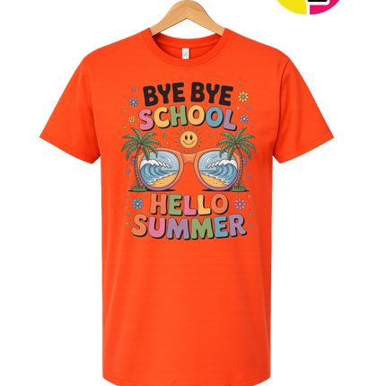 Bye Bye School Tee