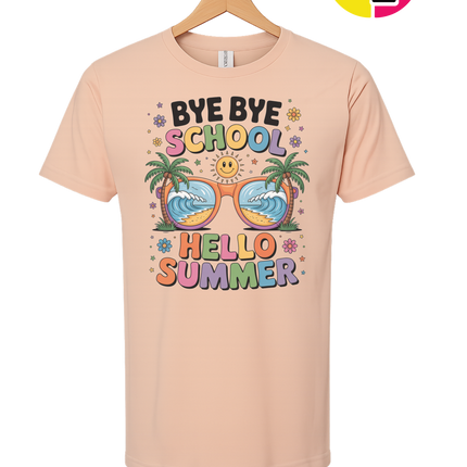 Bye Bye School Tee