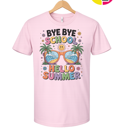 Bye Bye School Tee