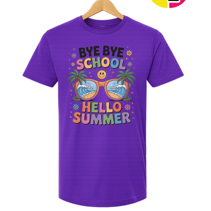 Bye Bye School Tee