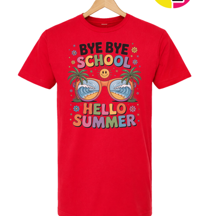 Bye Bye School Tee
